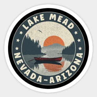 Lake Mead Nevada-Arizona Sunset Sticker